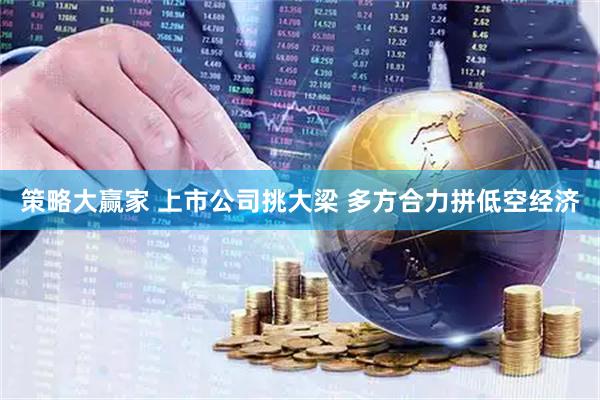策略大赢家 上市公司挑大梁 多方合力拼低空经济