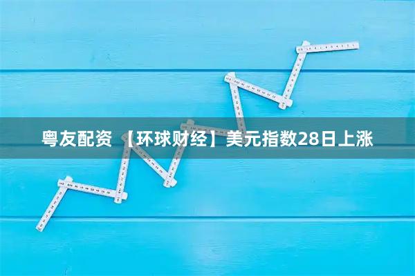 粤友配资 【环球财经】美元指数28日上涨